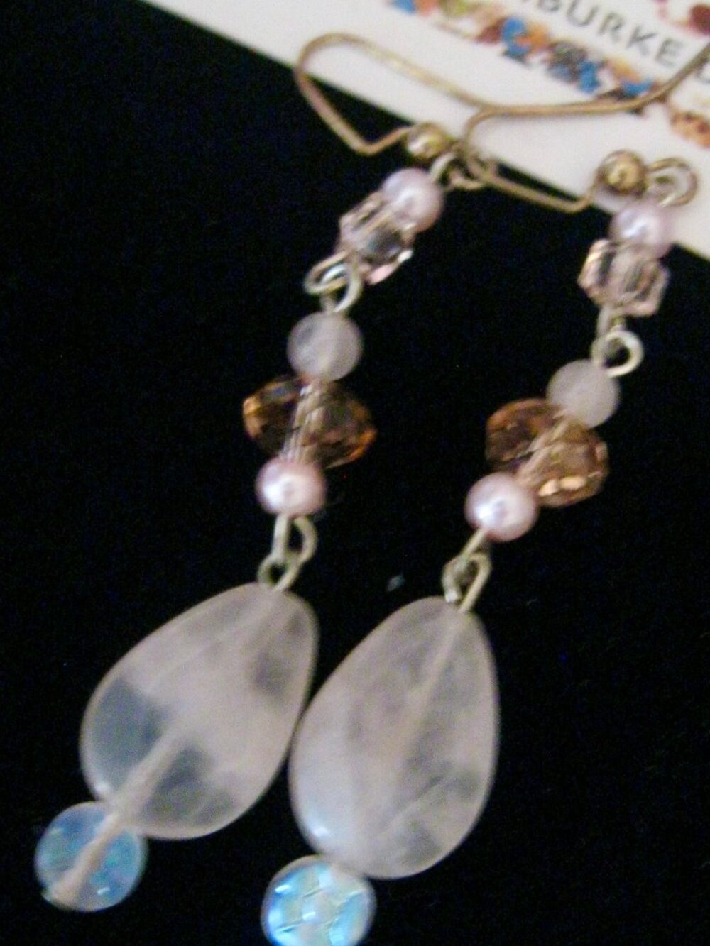 DO YOU LOVE PINKS? THESE HANDCRAFTED ONE OF A KIND PIERCED EARRINGS ARE FOR YOU!